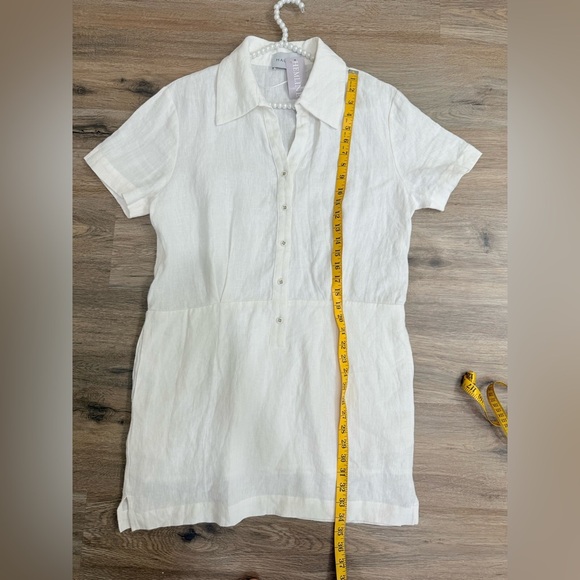 Halsen Casey Linen Shirt Dress size L NWT - Picture 8 of 12